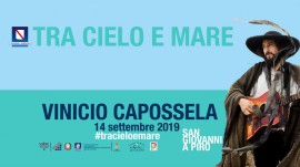 Sabato grande spettacolo a Ciolandrea, al tramonto, di Vinicio Capossela, premio Tenco 2019. Ecco le prime info per partecipare all'escursione-concerto