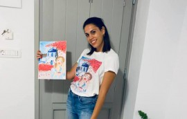Le t-shirt di Roberta da Scario in favore della ricerca sui tumori cerebrali infantili