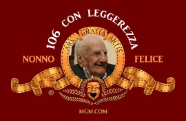 Auguri a zio Felice Magliano, il piu' longevo del golfo, 106 anni con leggerezza!