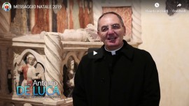 Natale 2019, gli auguri del Vescovo di Teggiano Policastro, padre Antonio De Luca