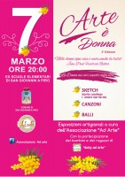 Il 7 marzo, a San Giovanni a Piro, l'Arte e' Donna!