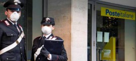 Ritiro delle pensioni di maggio con il supporto dell'Arma dei Carabinieri. Il Sindaco Palazzo: nessun caso Covid-19 nel nostro comune!