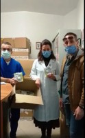L'Ass. Sorriso Monica Magliano dona 100 maschere FFP2 all'Ospedale di Sapri e 80 ai cittadini per le terapie salva vita