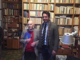 Addio al filosofo Aldo Masullo, cittadino onorario di San Giovanni a Piro