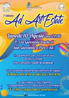 L'associazione Ad Arte si racconta e presenta il programma per l'estate 2020