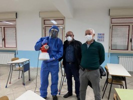 Santa Marina: sanificazione degli edifici scolastici e degli uffici pubblici